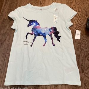 Gap kids unicorn t shirt